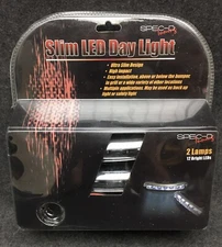Spec-D Tuning LF-102LED-WT-SD Slim 6 LED Day Light Brand New- Factory Sealed