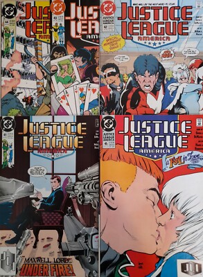 JUSTICE LEAGUE AMERICA #41 #42 #43 #44 #45 HUGHES BATMAN DCEU *FREE UK PPH*