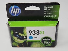 HP 933XL CN054AN Cyan Ink Cartridge OEM New OfficeJet 6100 6600 6700 Date 2/23