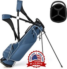 Bolsa de golf ligera y organizada con divisores de 4 v as y 4 bolsillos US NUEVO