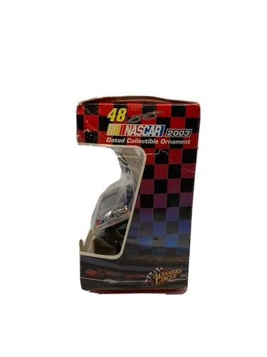 2003 Dated NASCAR Jimmie Johnson #48 COLLECTIBLE CHRISTMAS ORNAMENT AI02 - Picture 2 of 5