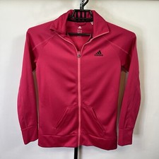 Adidas Pink Zip Up Jacket Size Small Women s