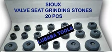 ALL GREY SIOUX VALVE SEAT GRINDER STONES 20 PCS SHARP CUT ABRASIVE