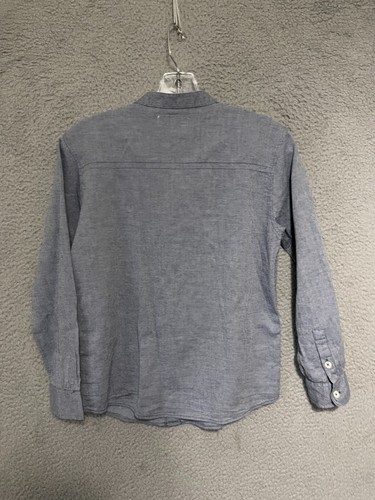 ZARA KIDS Boys Button up Size 10 Years Blue Long Sleeve Kids - Picture 4 of 5