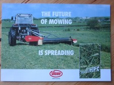 Vicon 1320 MOWER brochure/leaflet