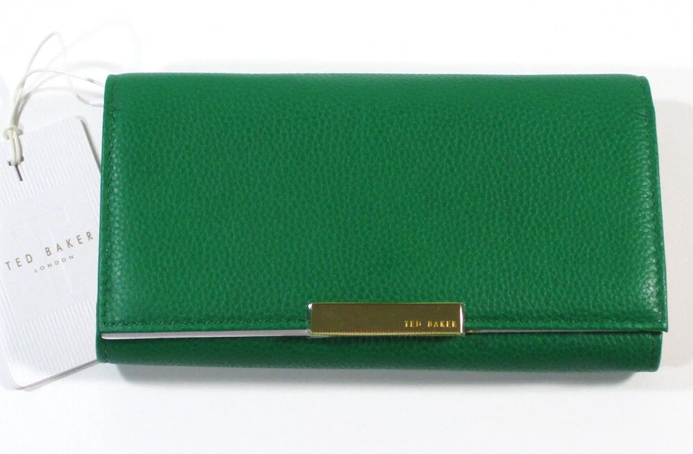 Ted Baker ESMENA Textured Crossbody Bag/ Matinee Wallet- Bright Green -NWT-  $179 | eBay