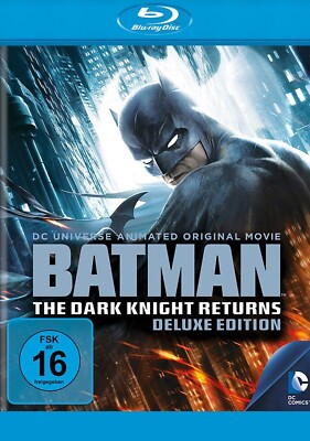 Batman - The Dark Knight Returns - Teil 1 & 2 / Deluxe Edition BLU-RAY NEU/OVP