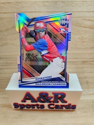 2022 Elite Extra Edition - Mailerson Casanova 198 - Blue Aspirations Die-Cut /99