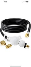 Propane Hose Kit For Mr Heater Tank Gas Line Hose W Regulator 12 Ft F273684