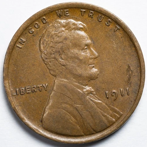1911-P Lincoln Wheat Penny Extremely Fine (XF)