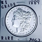 1889 MORGAN SILVER DOLLAR HI GRADE GENUINE U.S. MINT RARE COIN 9063