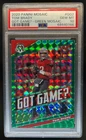 2020 Mosaic Tom Brady Got Game? Prizm Green #GG2 Buccaneers PSA 10