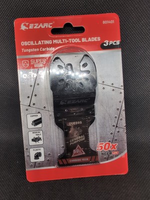 EZARC 801401 Universal Fit Oscillating Multi Tool Blade Carbide 50x General Purp