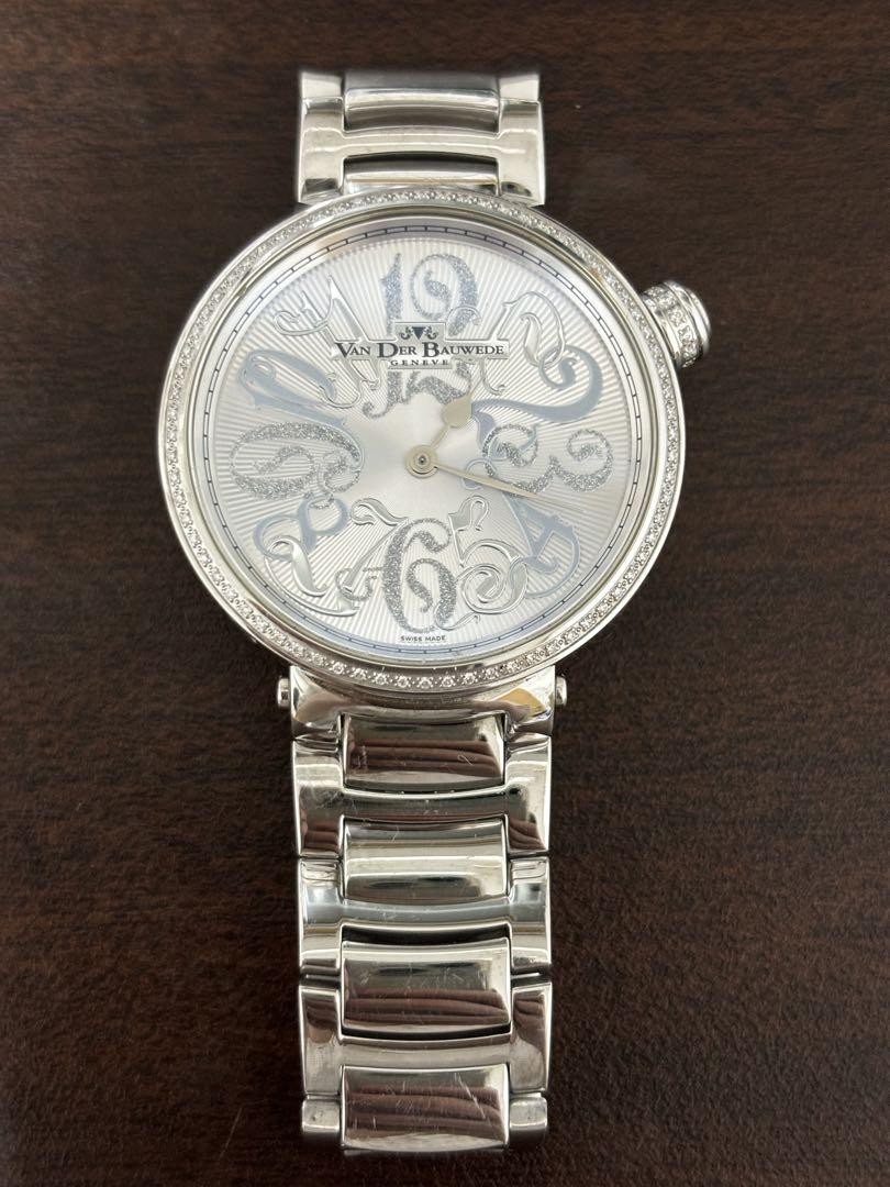 時計 VAN DER BAUWEDE NEB-K quartz Van Der Bauwede Neb-K Quartz Watch Men's Ceramic Black 42mm