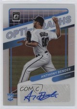 2022 Panini Donruss Optic Optigraphs Holo Prizm Anthony Bender #OG-AB Auto 4f5