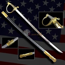 U.S. Marine Corps NCO Ceremonial Dress Sword (Gold) Free Shipping