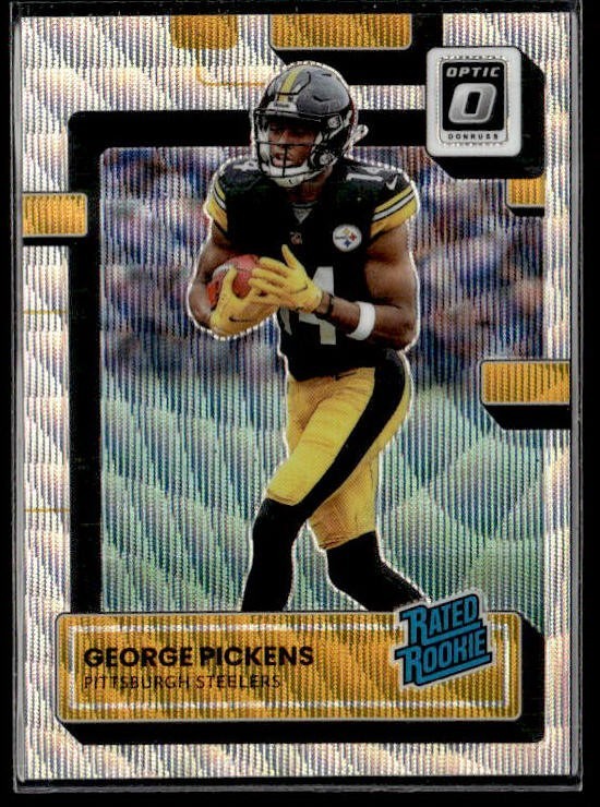 L82,024 - 2022 Donruss Optic Wave #223 George Pickens RR /300