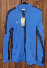 NWT Men s Nike Dri-FIT Blue Full Zip Jacket DR1681-463 Size S