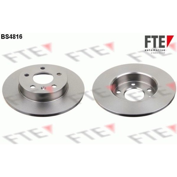 2X Fte 9072017 Bremsscheibe FüR Opel Astra Gtc Meriva Zafira Zafira Family Van-image