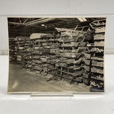 ORIGINAL MALVERN STAR B&W Photograph 1940s Bicycle Factory Bike Melb Steel