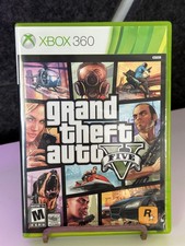 Grand Theft Auto 5  Xbox 360 Complete CIB Manual Tested Works VG