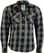 Motorbike Motorcycle Shirt Jacket Aramid Lined Protection With CE Biker Armour