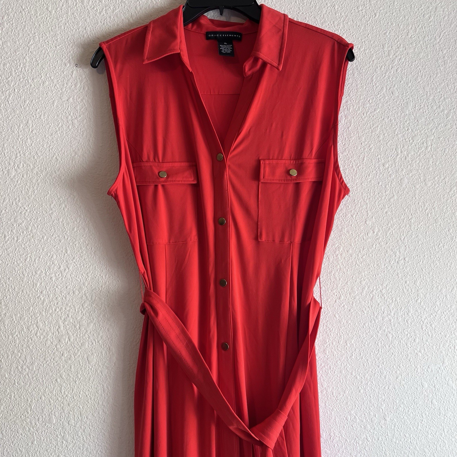 Grace Elements Full Button Front Heavyweight Slee… - image 1