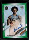 2021-22 Topps Chrome OTE Amen Thompson Auto Autograph Green #/75