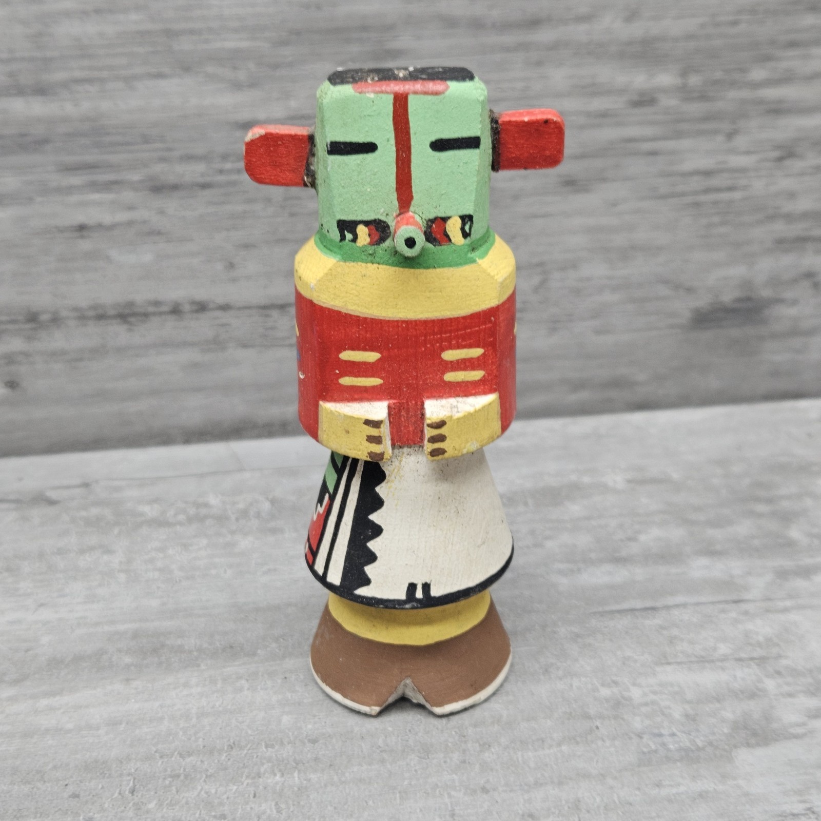 Hopi Kachina Native American Carved Wood Figure Statue DAMAGED Lot (11)