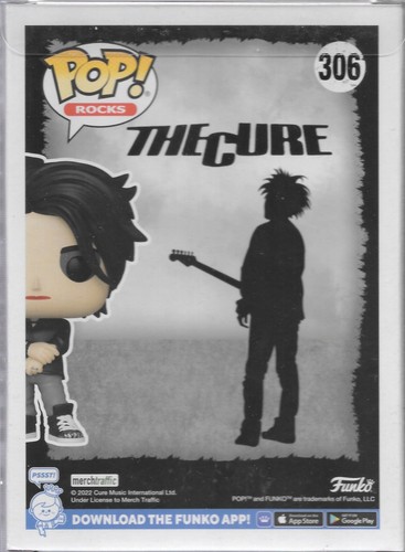 Robert Smith The Cure Funko Pop 306 Autogrammbox - Bild 5 von 5