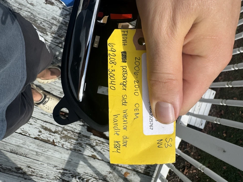 Maçaneta interna lateral dianteira do passageiro Lexus Is 350 2006-2010 fabricante de equipamento original - Imagem 3 de 3