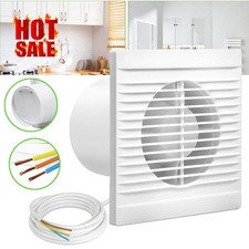 Silent Bathroom Extractor Fan Standard 100MM Kitchen Basement Bathroom