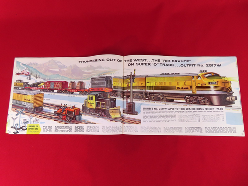 Lionel Postwar Original 1958 Consumer Catalog - Stunning Graphics Sets Component - Picture 6 of 8