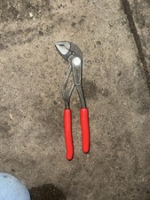 Snap On Tools NEW AWPBX10 10" ADJUSTABLE Fine Tooth Soft Grip Water Pump Pliers