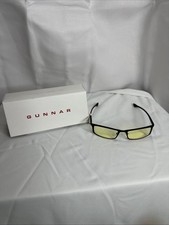Gunnar Optiks Attche Phenom computer gaming glasses Onyx Frame Amber lenses