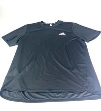 Adidas AEROREADY Short Sleeve Crew Neck Black Designed for Movement Tee Men's L