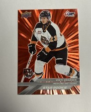 2024-25 Upper Deck CHL Star Rookies Outburst Red /25 Veeti Vaisanen Tigers