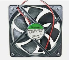 SUNON EEC0251B3-A000-A99 12025 12CM 12V 1.9W 2-wire Silent Cooling Fan