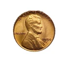 1954-S Lincoln Wheat Cent - Very Nice Ch/Gem BU Red Collector Coin-c7006xux