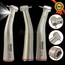 SANDENT Dental 1:5 Increasing Contra Angle Optic LED Handpiece F/ Electric Motor