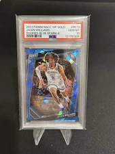 JALEN WILLIAMS 2023 Panini National VIP GOLD /149 Rookie BLUE SPARKLE  PSA 10