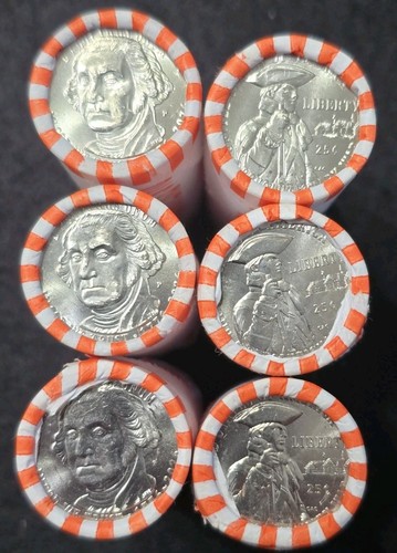 Semiquincentenial Quarters 2026-P Revolutionary War 25c ( 1 BU Roll)