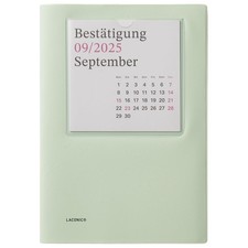 Laconic Planner 2026 A5 Weekly Calendar, Mint, LALS85-270MT, September Start