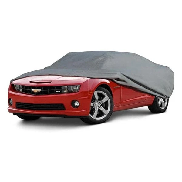 For Chevy Camaro 10-23 Rampage Gray Custom Fit 4-Layer Breathable Car Cover — 第 2/4 张图片
