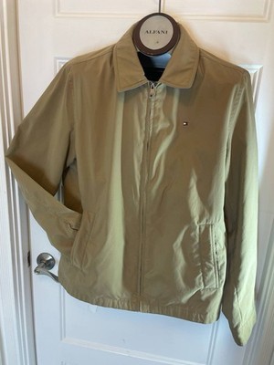 Tommy Hilfiger Men s Windbreaker Jacket Water, Wind resistant Lightweight, Sz L