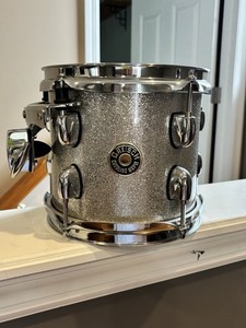 Gretsch Catalina 8" Rack Tom Maple Wood Silver Sparkle Glitter Finish