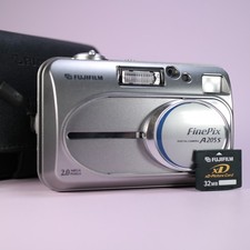 Fujifilm Digital Camera FinePix A205S 2.0MP Silver Tested With xD Card