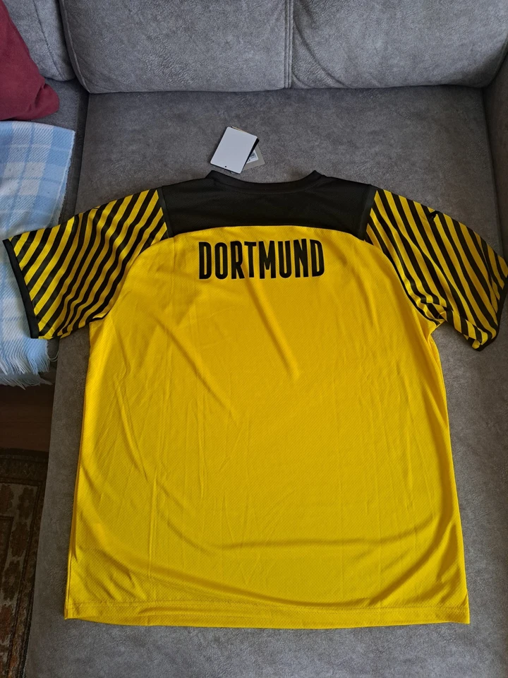 Camiseta Fútbol Borussia Dortmund BNWT 764641 PUMA Original Football Shirt - Imagen 2 de 4