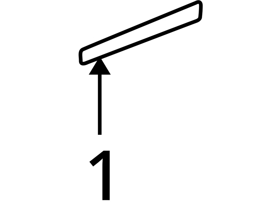 Chevrolet Trailblazer Ext Trailblazer 2002-2004 emblema FRT S/D 15185711 NUEVO OEM Foto 3 de 3