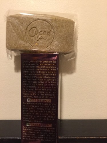 Cocoa Glow Supreme Exfoliating Soap With Cocoa Butter & Tamarind Seed Extract - Picture 2 of 7